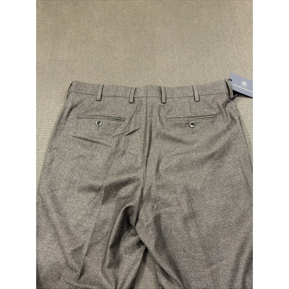 New Hart Schaffner Marx Dress Pants Mens 36x30 Gray‎ 100% Wool